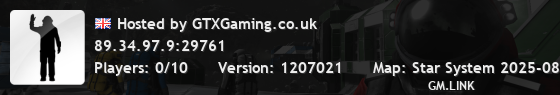 Hosted by GTXGaming.co.uk