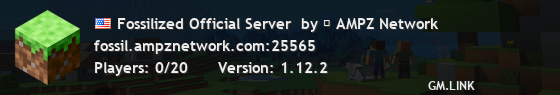 Fossilized Official Server  by ⚡ AMPZ Network