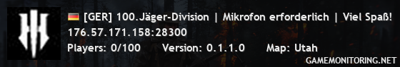 [GER] 100.Jäger-Division | Mikrofon erforderlich | Viel Spaß!