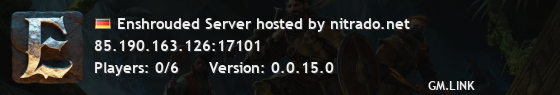 Enshrouded Server hosted by nitrado.net