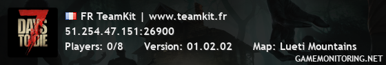 Serveur 7 Days to Die TeamKit