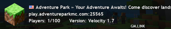 Adventure Park » Your Adventure Awaits! Come discover lands of Adventure | 1.21.4