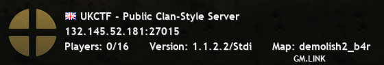 UKCTF - Public Clan-Style Server